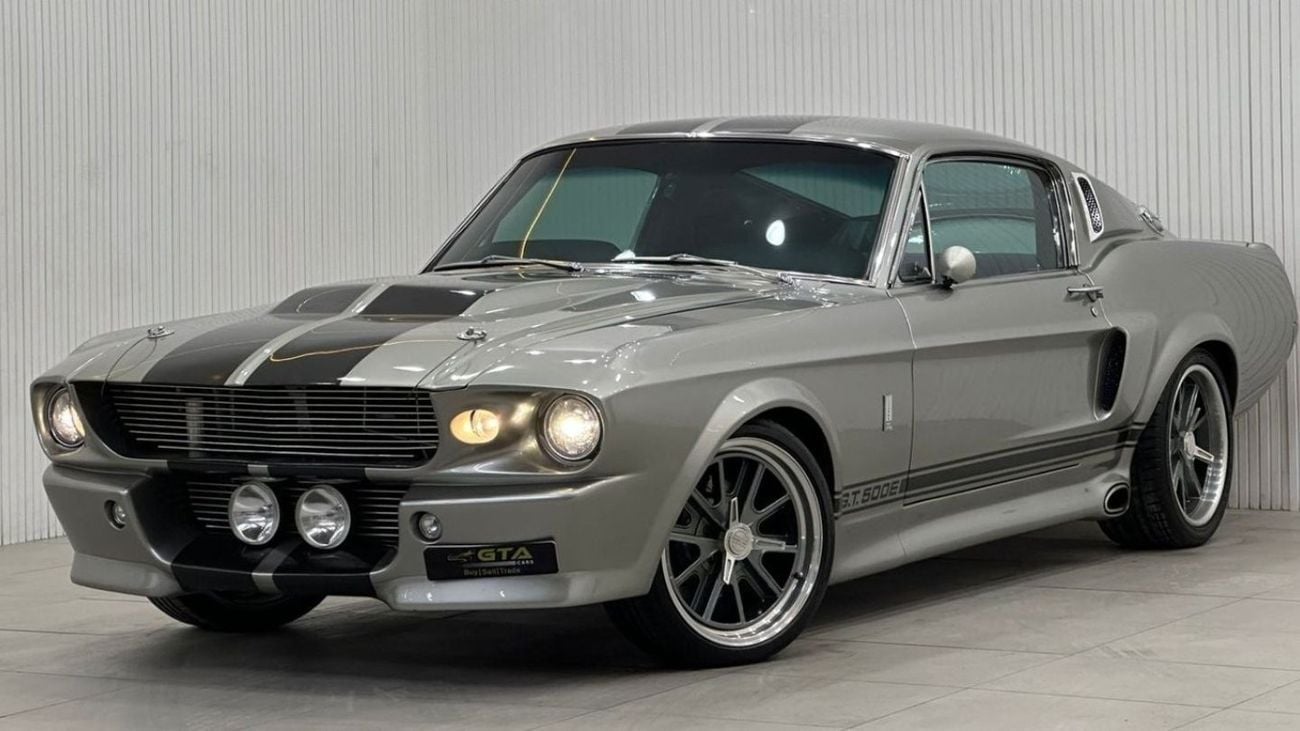 فورد موستانج 1967 Ford Mustang Shelby GT500E, Eleanor Tribute Edition, Excellent Condition, Manual Transmission
