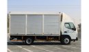 ميتسوبيشي كانتر 2017 | MITSUBISHI CANTER SHORT CHASSIS SHUTTER BOX - 3TON - WITH GCC SPECS AND EXCELLENT CONDITION