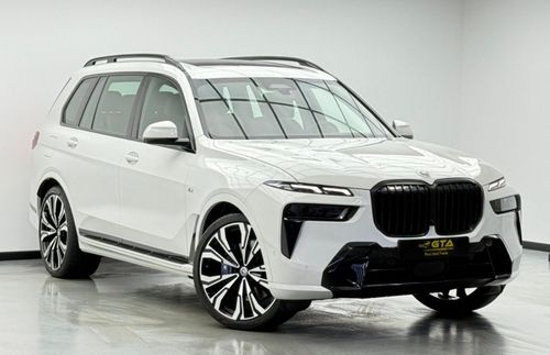 بي أم دبليو X7 2023 BMW X7 xDrive40i M-Sport, 2027 BMW Warranty + Service Pack, 7 Seater, Excellent Condition, GCC