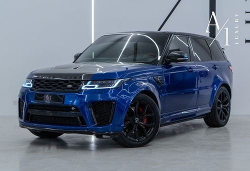 Land Rover Range Rover Sport SVR 5.0L (575 HP) 4WD 2020 Range Rover SVR, Excellent Condition, Carbon Fibre Edition, Fully Loaded,