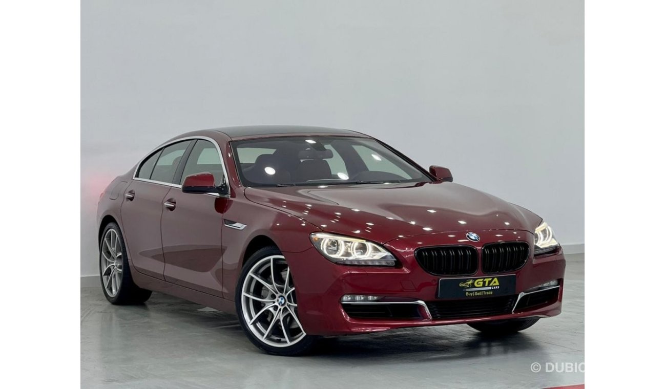 بي أم دبليو 650 2015 BMW 650i, Full BMW History, BMW Warranty 2022 / Service Contract 2022, Low Kms, GCC