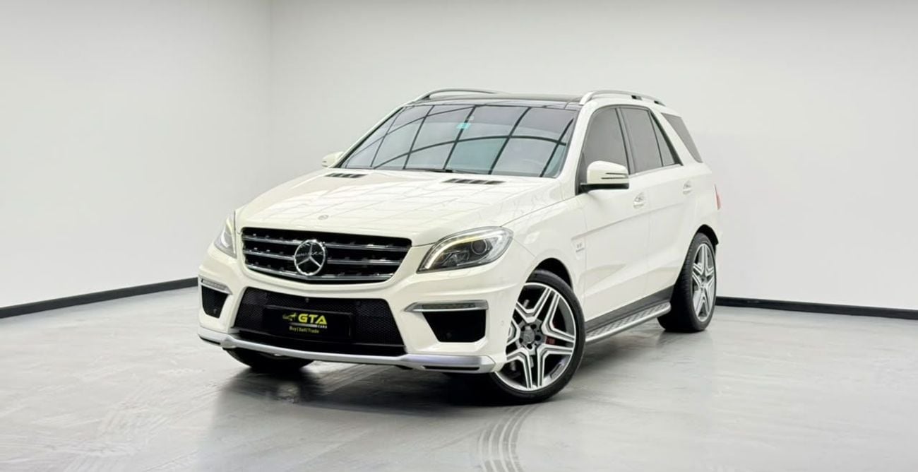 مرسيدس بنز ML 63 AMG STANDARD مرسيدس بنز ML 63 AMG موديل 2014، سجل صيانة كامل، كاملة المواصفات، بحالة ممتازة، خليجية