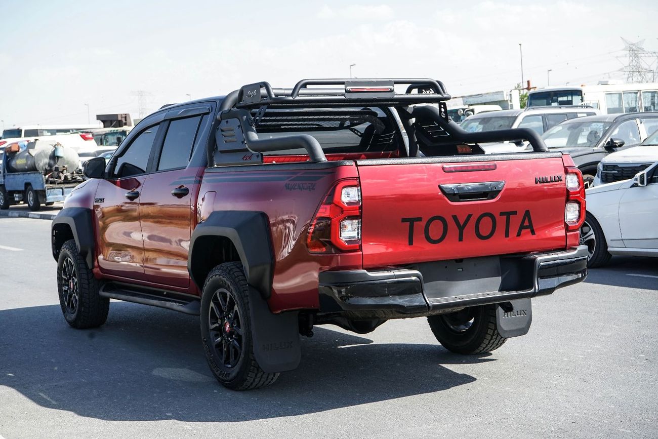 تويوتا هيلوكس The Toyota Hilux is a legendary, tough, and reliable mid-size body-on-frame pickup truck known for i