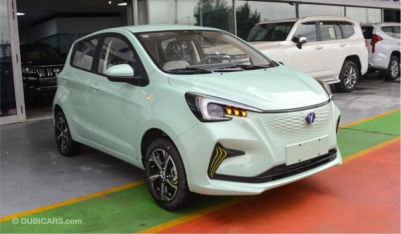 شنجان Ben E-Star 2022 Changan E-Star EV, Electric Vehicle A/T - white and green