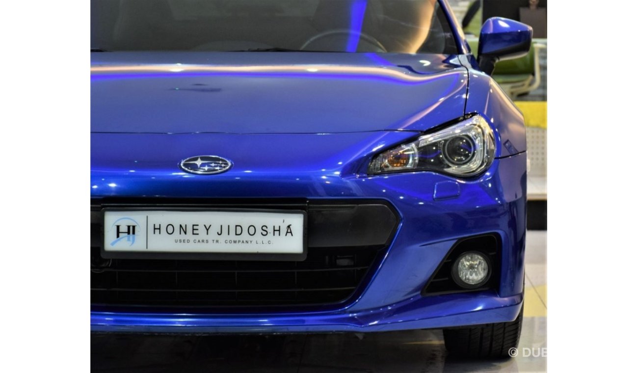 سوبارو BRZ AED 1,135 Per Month / 0% D.P | Subaru BRZ 2016 Model!! in Blue Color! GCC Specs