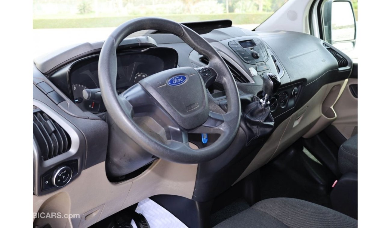 Ford Tourneo Custom 2014 | FORD TOURNEO CUSTOM | 8 SEATER - PASSENGER VAN | DIESEL, MANUAL | GCC | SPECTACULAR CONDITION
