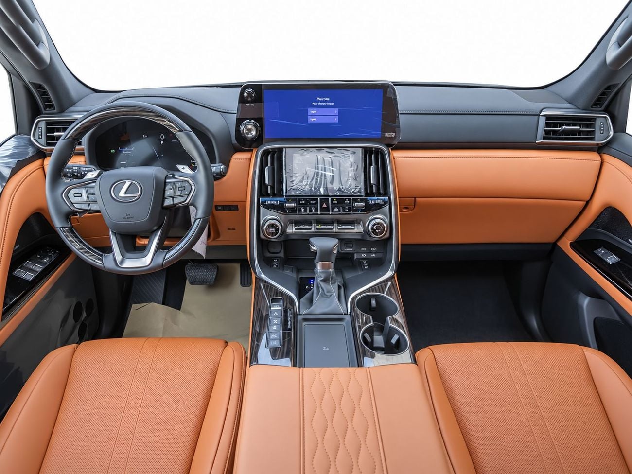 Lexus LX600 VIP ECTAV0003 - 2026 Lexus LX600 VIP - 3.5L Ptr At - Black with Tan Interior