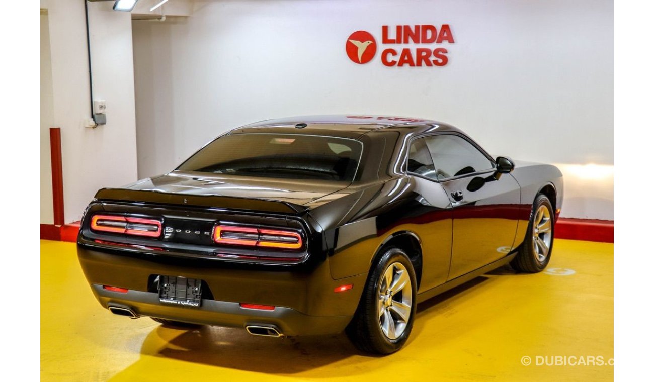 دودج تشالينجر Dodge Challenger SXT 2019 GCC under Agency Warranty with Zero Down-Payment.