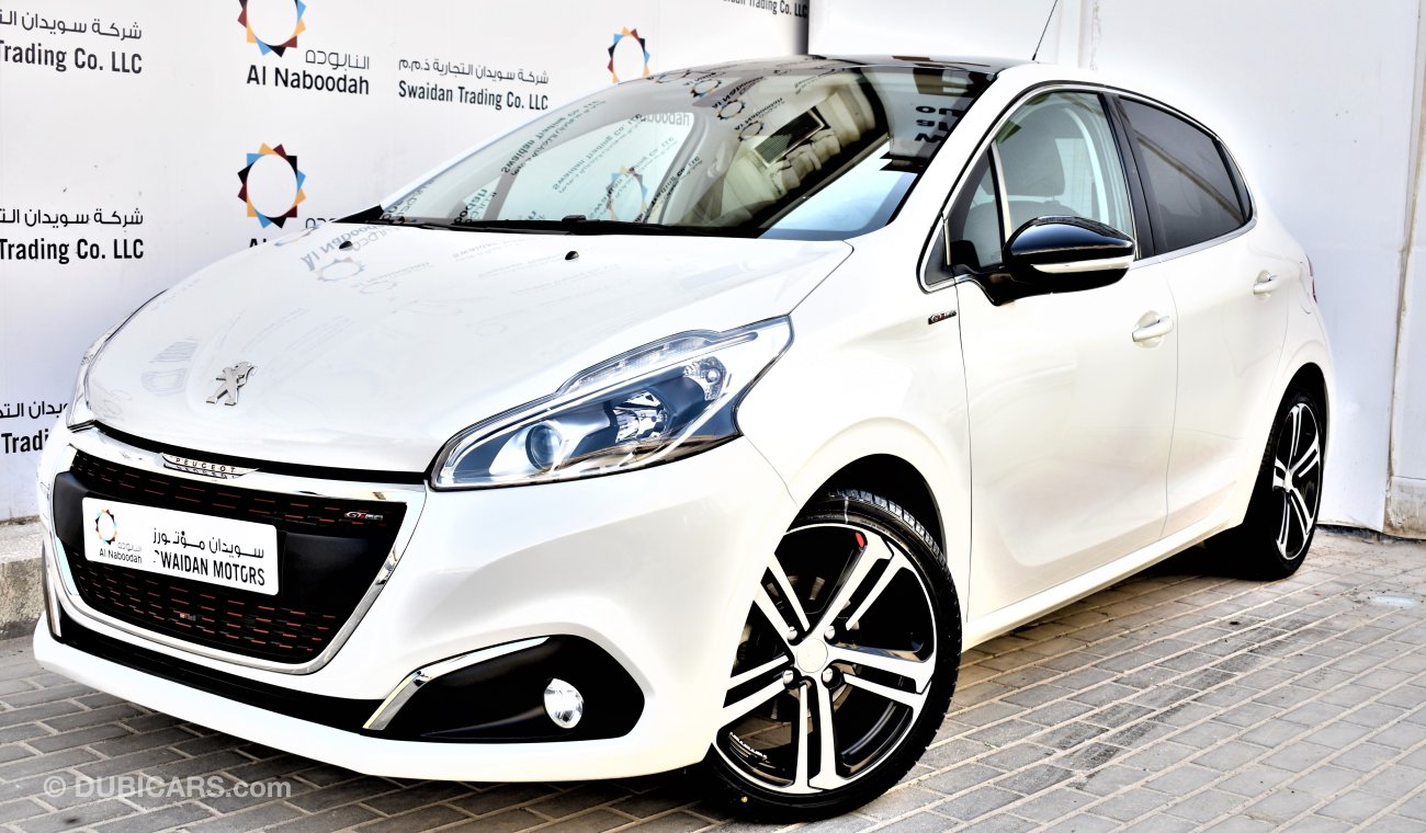 Peugeot 208 1.6L GT LINE 2018 GCC