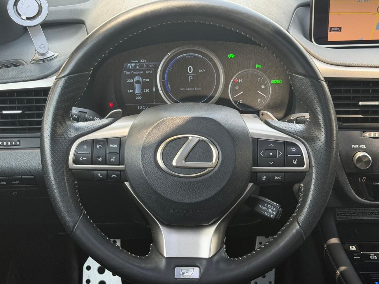 Lexus RX450h F-SPORT Lexus RX 450h F Sport 2019 | GCC Specs | Hybrid Efficiency Full Service History First Owner 2 Keys