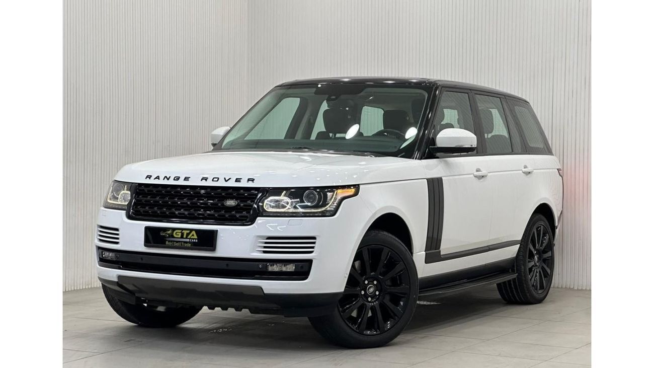 Land Rover Range Rover 2015 Range Rover Vogue SE Supercharged, Service History, Low Kms, Excellent Condition, GCC