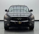 Infiniti QX70 2018 Infinite QX70 Sport Luxury, 1 Year Warranty, Infiniti Service History, Excellent Condition, GCC