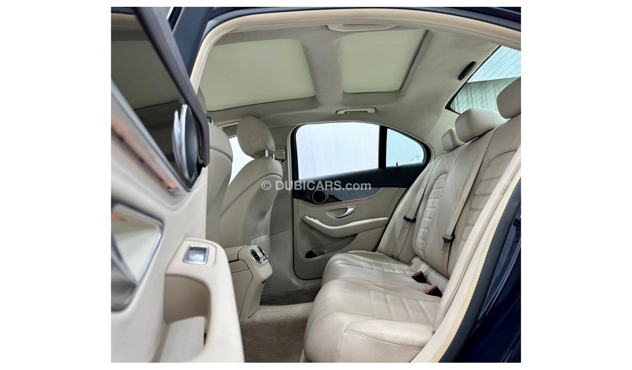 Mercedes-Benz C 200 Std 2015 Mercedes Benz C200 AMG, GCC