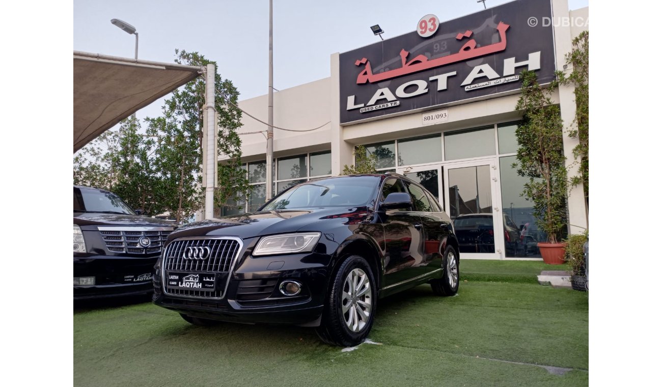 Audi Q5 Gulf agency dye 2016 model, cruise control, leather wheels, in excellent condition