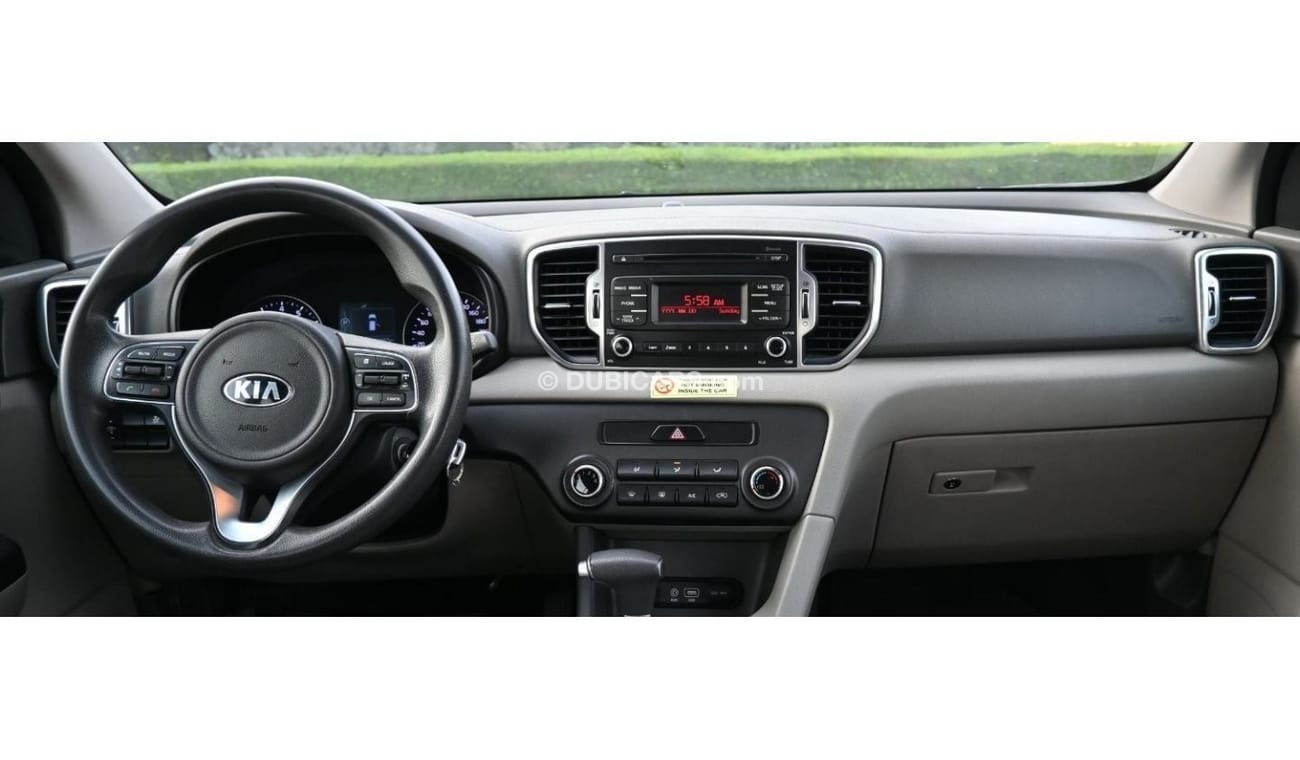 كيا سبورتيج كيا سبورتاج 2017 خليجي بحالة ممتازة بدون حوادث صبغ وكالة 2.0