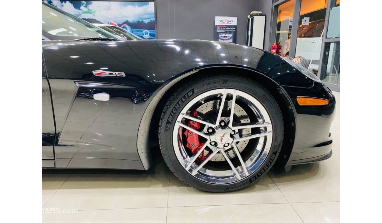 شيفروليه كورفت CHEVROLET CORVETTE Z06 505HP 2009 MODEL WITH ONLY 103K KM IN IMMACULATE CONDITION FOR ONLY 135K AED