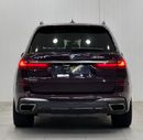 بي أم دبليو X7 2020 BMW X7 M50i M-Sport, December 2024 BMW Warranty + Service Pack, Fully Loaded, Low Kms, GCC