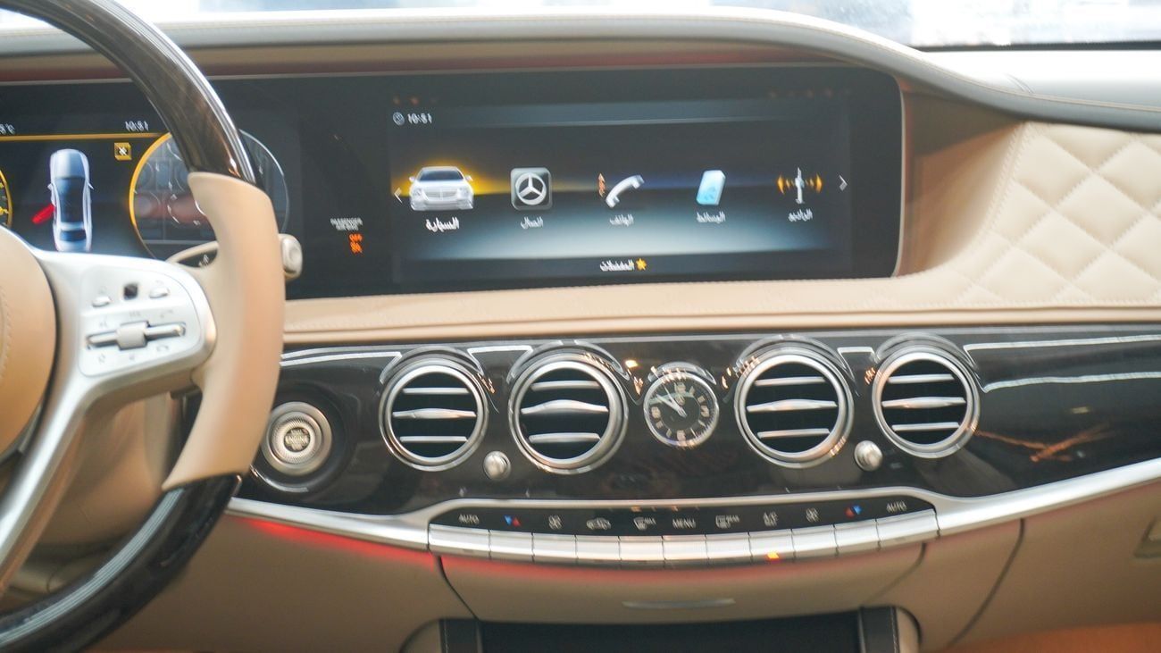 مرسيدس بنز S 560 STD MERCEDES BENZ S560 - 4.0L BI-TURBO V8 - 2018