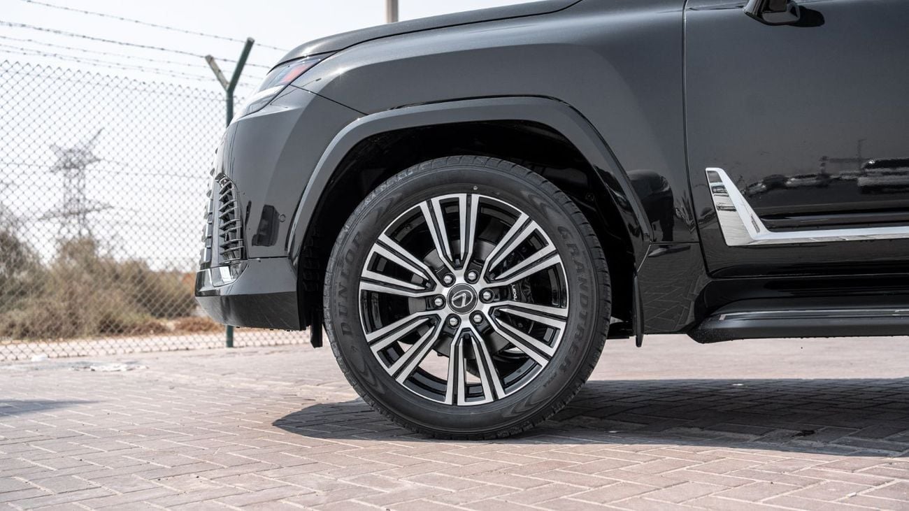 لكزس LX 700h 2026 Lexus LX700h Signature 3.5L AT Hybrid (Black-Tan) with Auto park