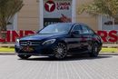 Mercedes-Benz C 200 Mercedes-Benz C200 2018 GCC under Warranty with Flexible Down-Payment.