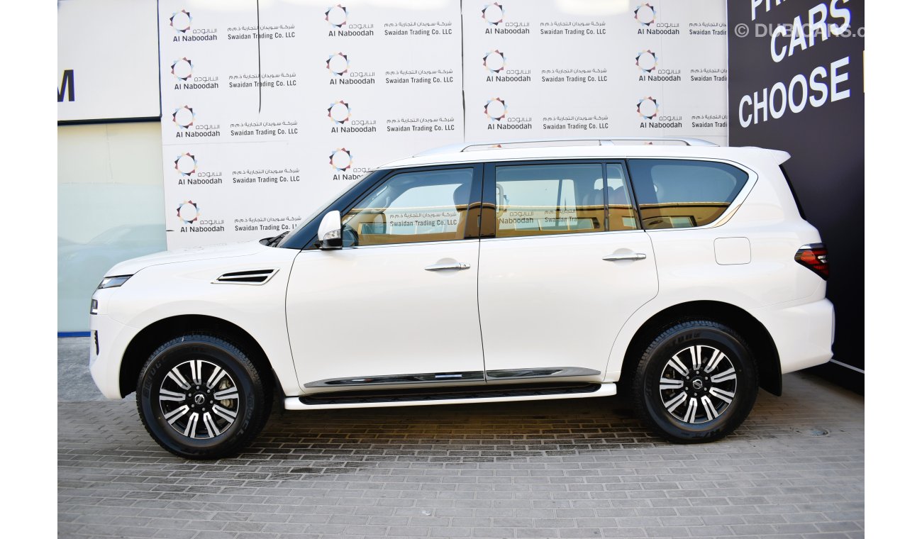 Nissan Patrol AED 2879 PM | 4.0L SE TITANIUM 4WD V6 GCC DEALER WARRANTY