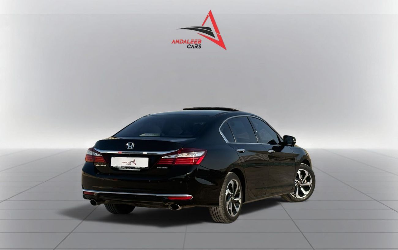 Honda Accord 2.4L I4 A/T | 2017 | GCC SPECS | All Original Paint | AED 990 per month