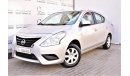 Nissan Sunny AED 644 PM | 0% DP | 1.5L SV GCC WARRANTY