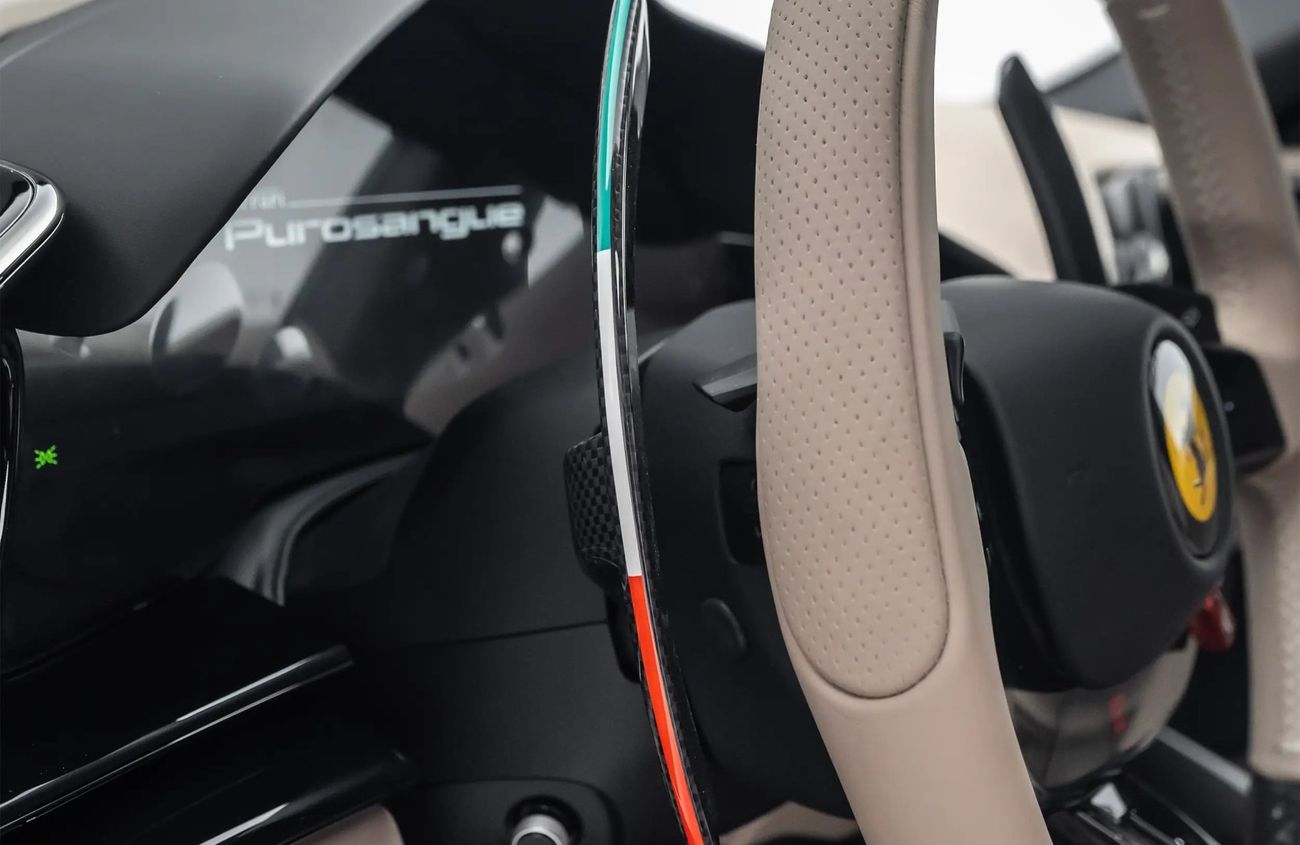 Ferrari Purosangue 6.5L V-12 Naturally Aspirated Engine