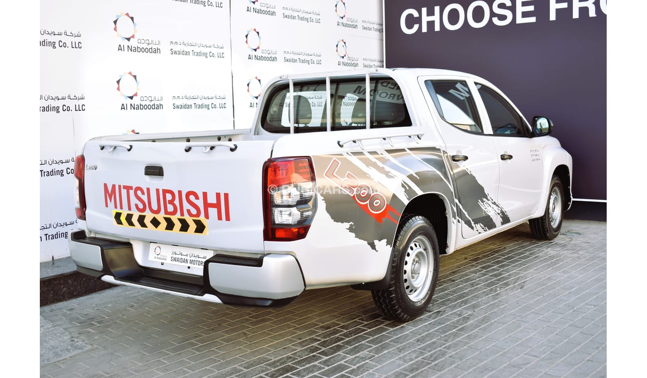 Mitsubishi L200 AED 799 PM | 2.4L GL 2WD GCC DEALER WARRANTY