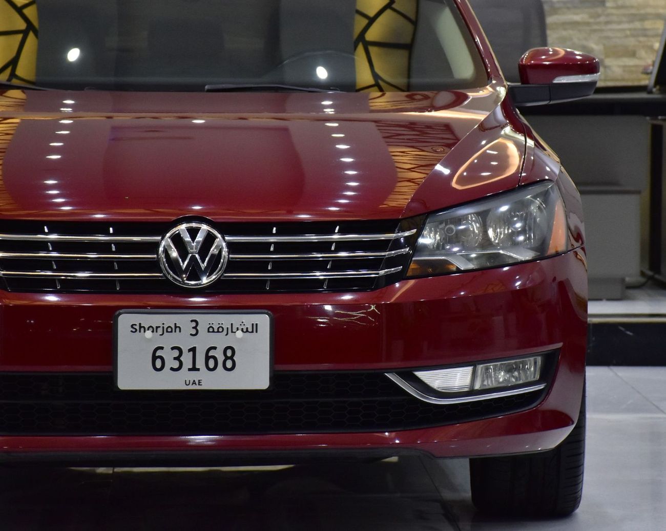 Volkswagen Passat SEL EXCELLENT DEAL for our Volkswagen Passat ( 2016 Model ) in Red Color GCC Specs