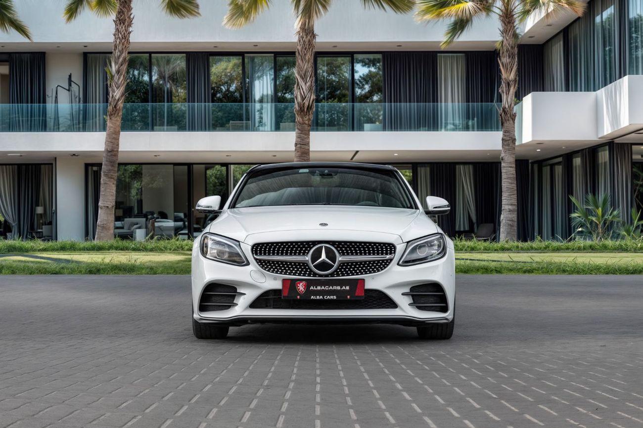 مرسيدس بنز C 200 2,644 P.M  | 0% Downpayment | Mercedes C200 AMG!