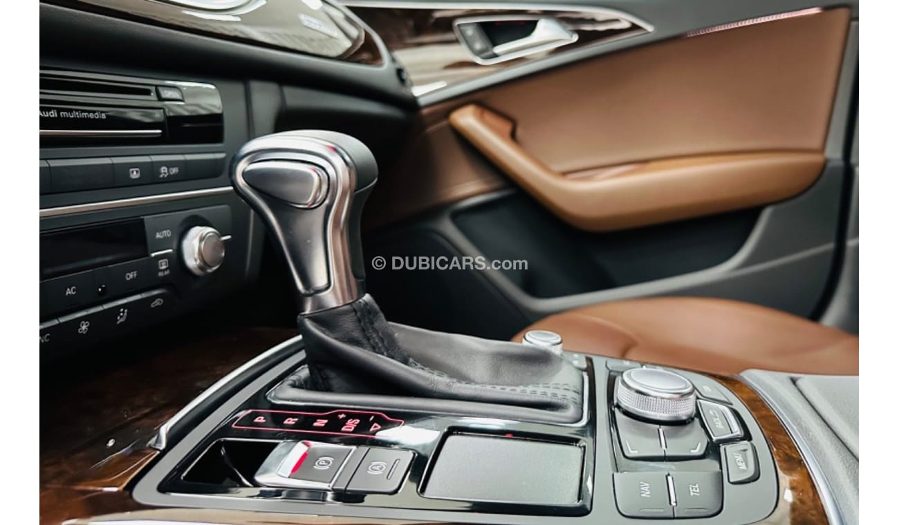 Audi A6 TFSI quattro GCC .. Low Milegea .. Perfect Condition .. V6 .. Original Paint .. 2,8