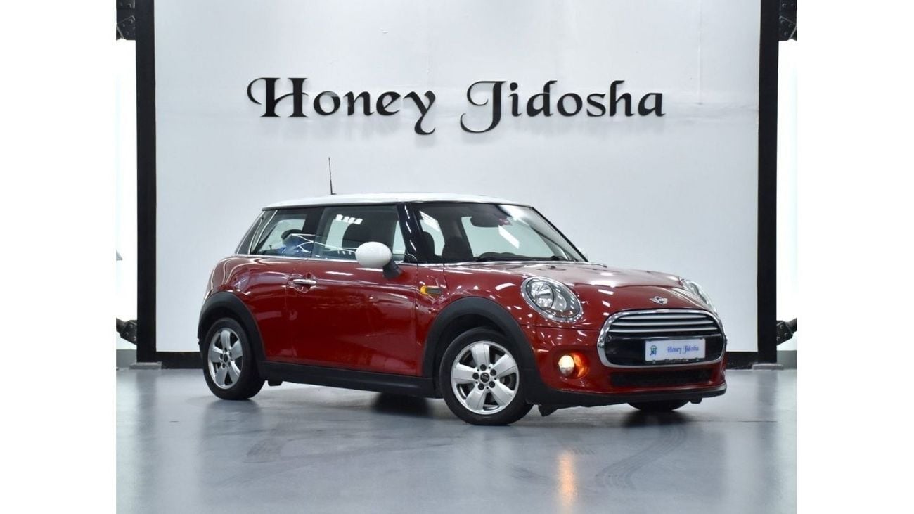 Mini Cooper EXCELLENT DEAL for our Mini Cooper ( 2015 Model ) in Red Color GCC Specs