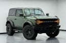 Ford Bronco Wildtrak 2.7L (4 Seater) 2023 Ford Bronco Wildtrak, 2029 Ford Warranty + Service Pack, Very Low Kms,