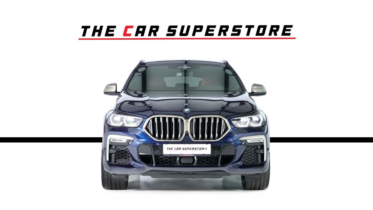 BMW X6 M50i 4.4L GCC-High Specifications-AGMC Warranty Service contract till 09/2026-M Sport Package