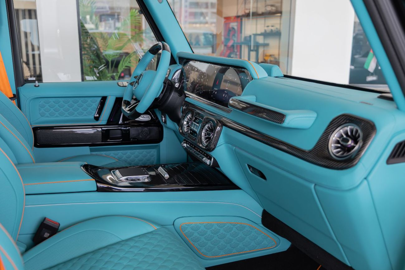 مرسيدس بنز G 63 AMG 4MATIC SUV BRABUS Kit 800 | Carbon Fiber Interior  Exterior | Star Light Roof | Mercedes-Benz G-Clas