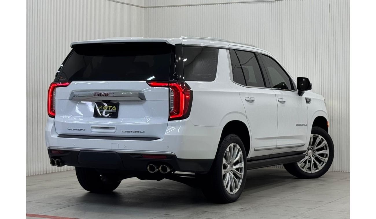GMC Yukon Denali 6.2L (8 Seater) 2022 GMC Yukon Denali XL, July 2027 GMC Warranty + Service Pack, Fully Loaded