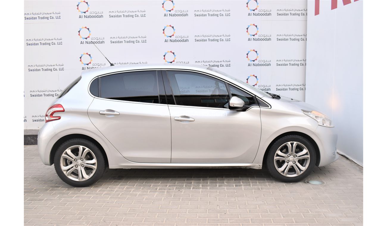 بيجو 208 1.6L ALLURE 2013 GCC SPECS