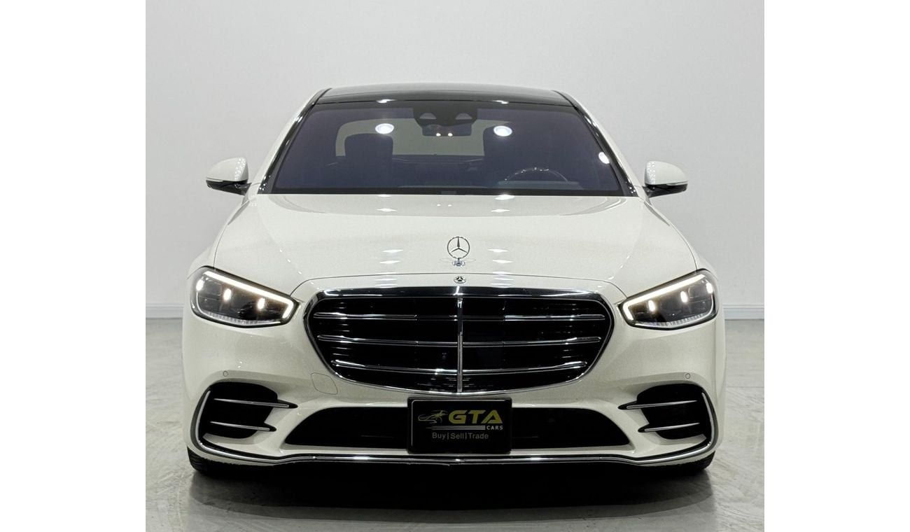 Mercedes Benz S 580 4MATIC Exclusive 4.0L 2021 Mercedes Benz S580 AMG 4MATIC, Warranty, Service History, Fully Loaded, V