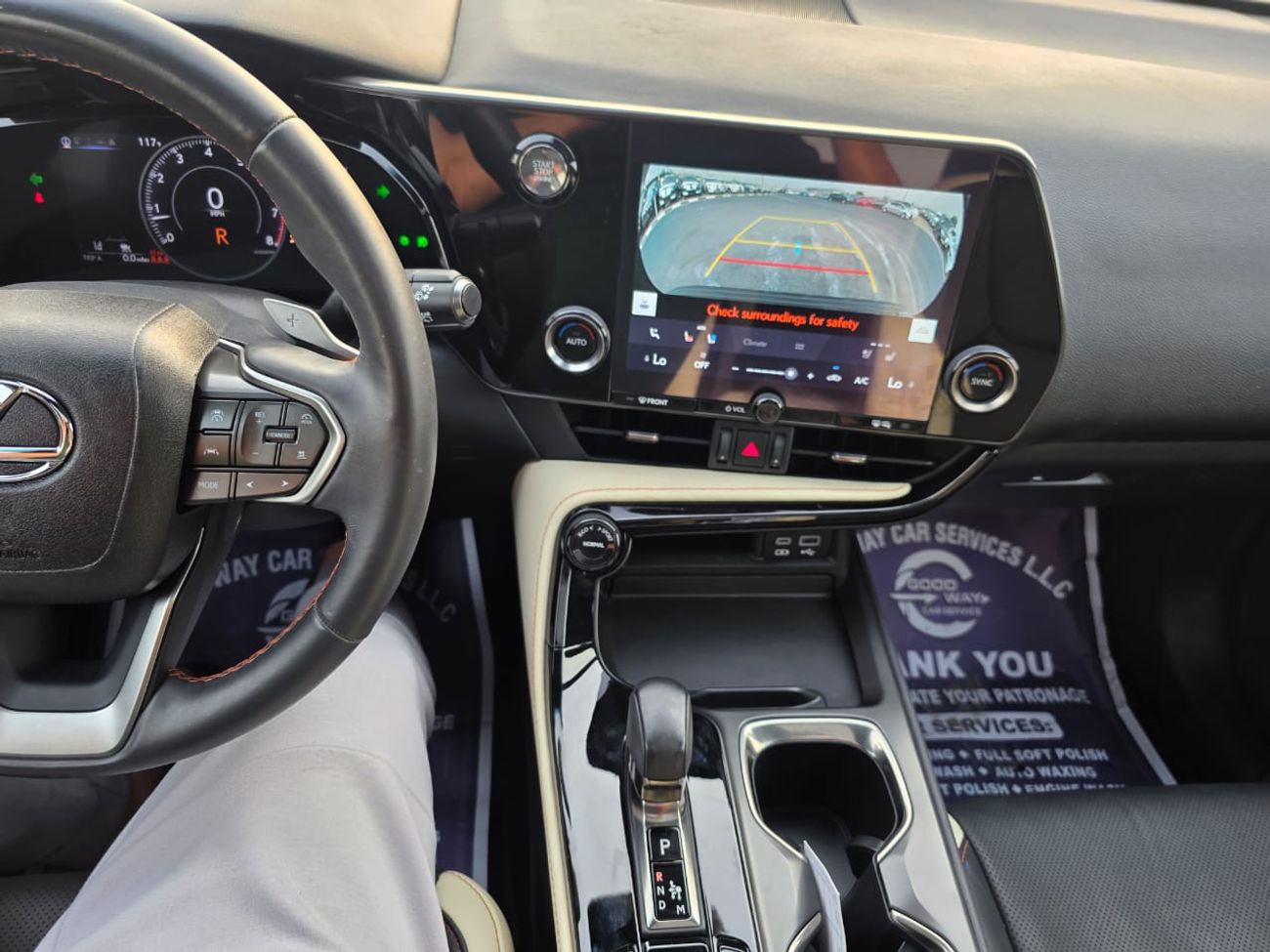 Lexus NX 250 2023 Model NX250 Full option Sunroof , Parking sensore