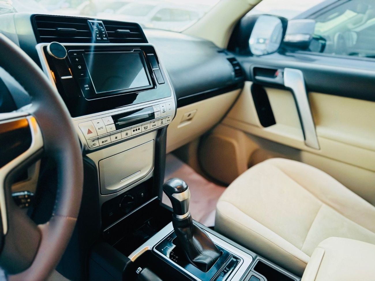 Toyota Prado Toyota prado 2019 v4 silver LHD full options very neat and clean