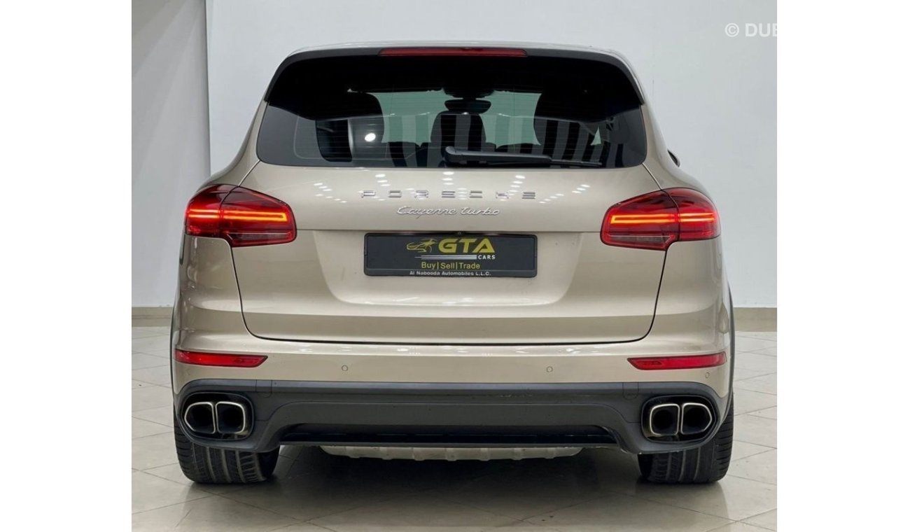 Porsche Cayenne Turbo Turbo Turbo Turbo 2015 Porsche Cayenne Turbo- Porsche Warranty-Full Service History- GCC.