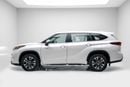 Toyota Highlander GLE 2.5L - Platinum White Pearl Inside Grey | Export Only