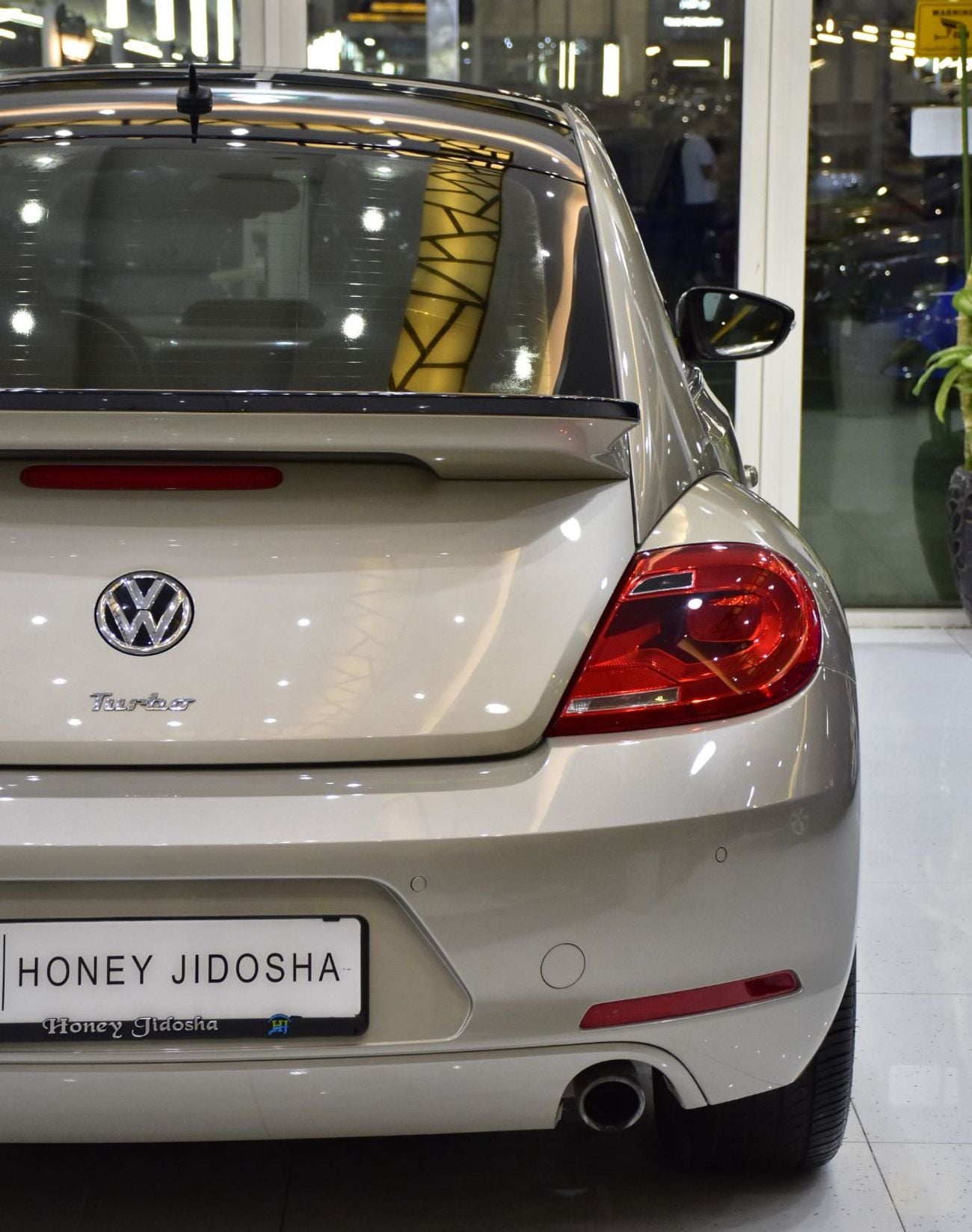 Volkswagen Beetle EXCELLENT DEAL for our Volkswagen Beetle Turbo ( 2016 Model ) in Beige Color GCC Specs