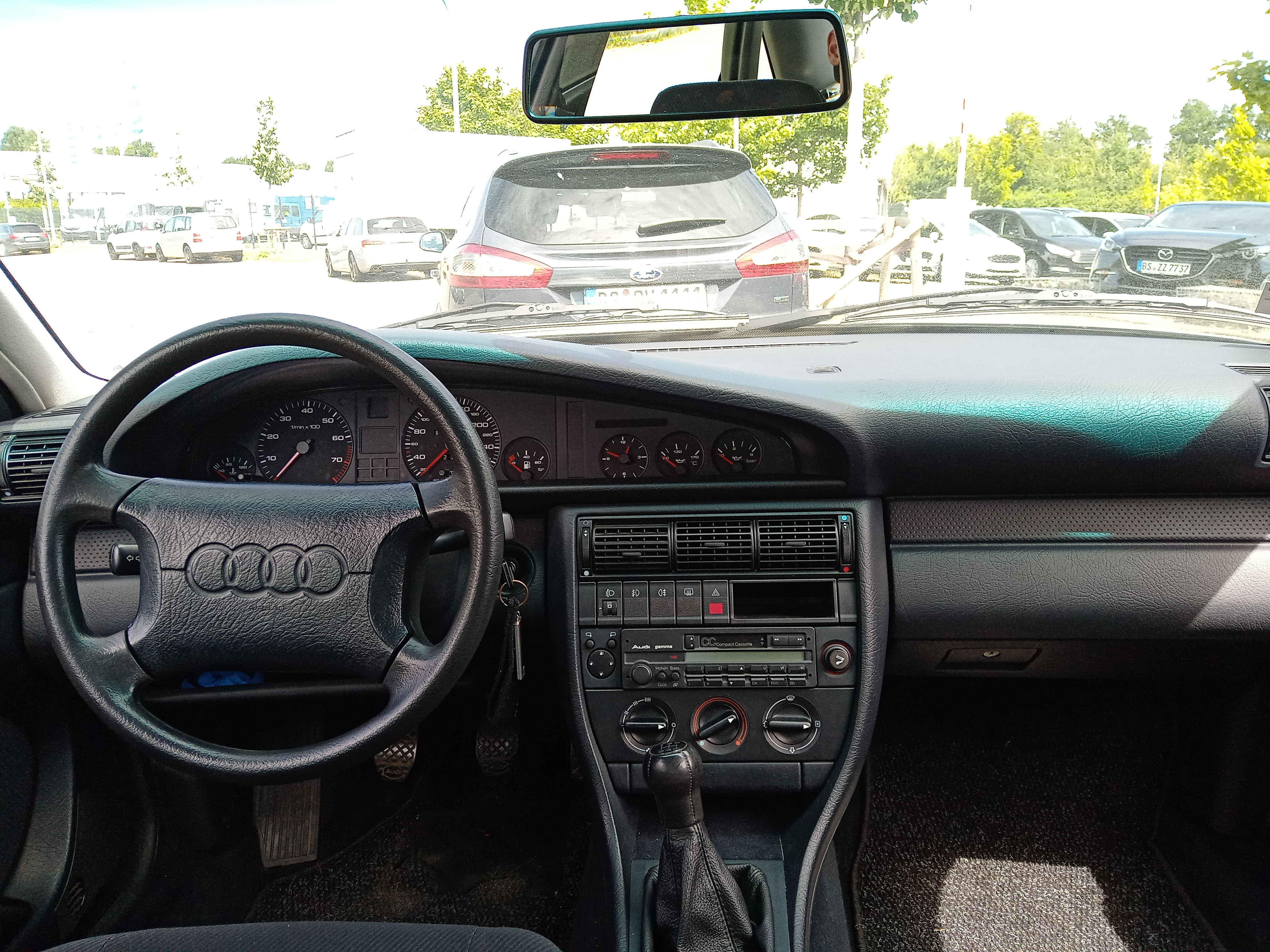 Audi 100 interior - Cockpit