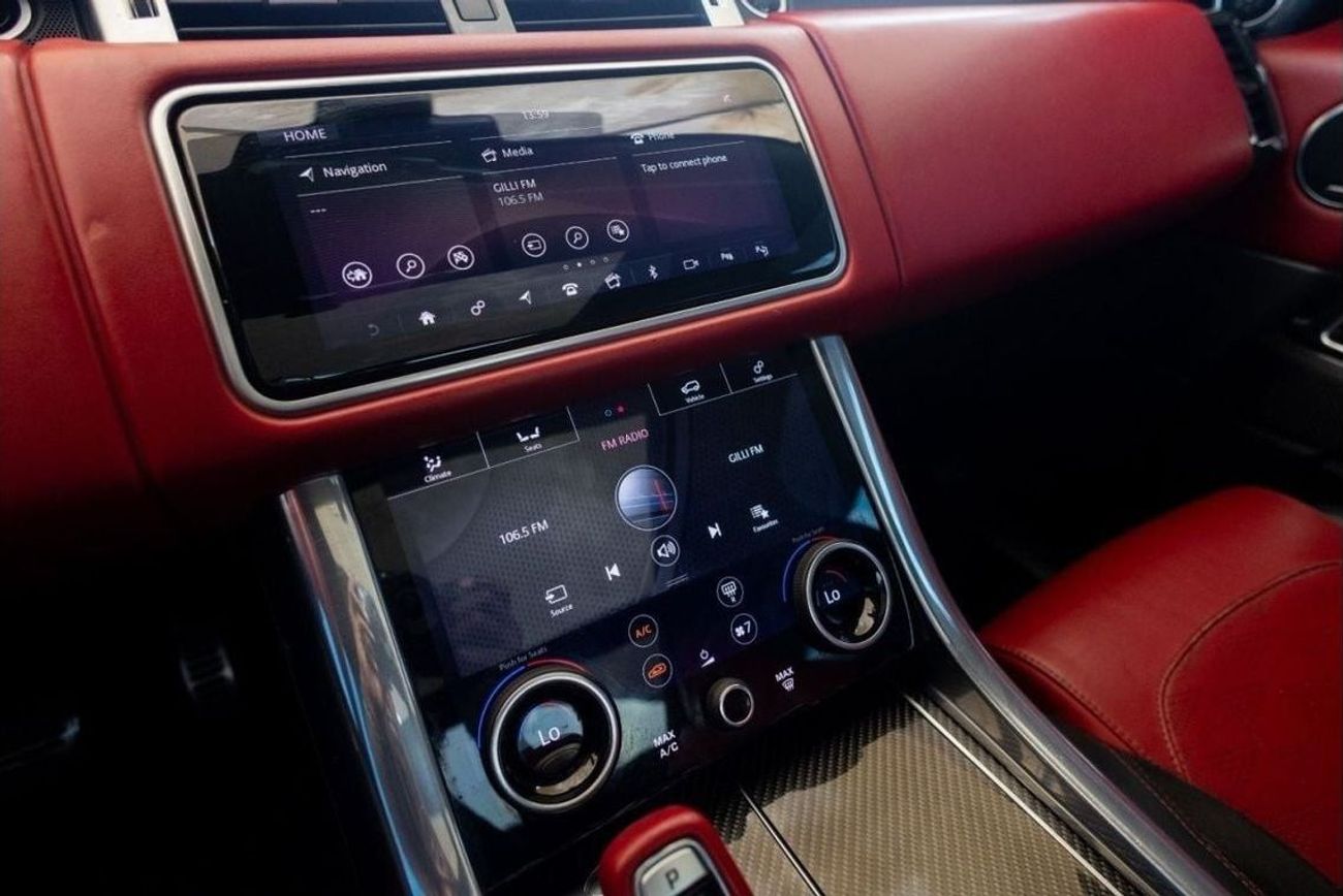 لاند روفر رينج روفر سبورت Range Rover Sport SVR 2019 GCC under Warranty with Flexible Down-Payment.