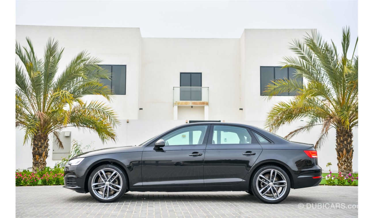 أودي A4 30TFSI NEW shape amazing under warranty - GCC - AED 1,645 Per Month