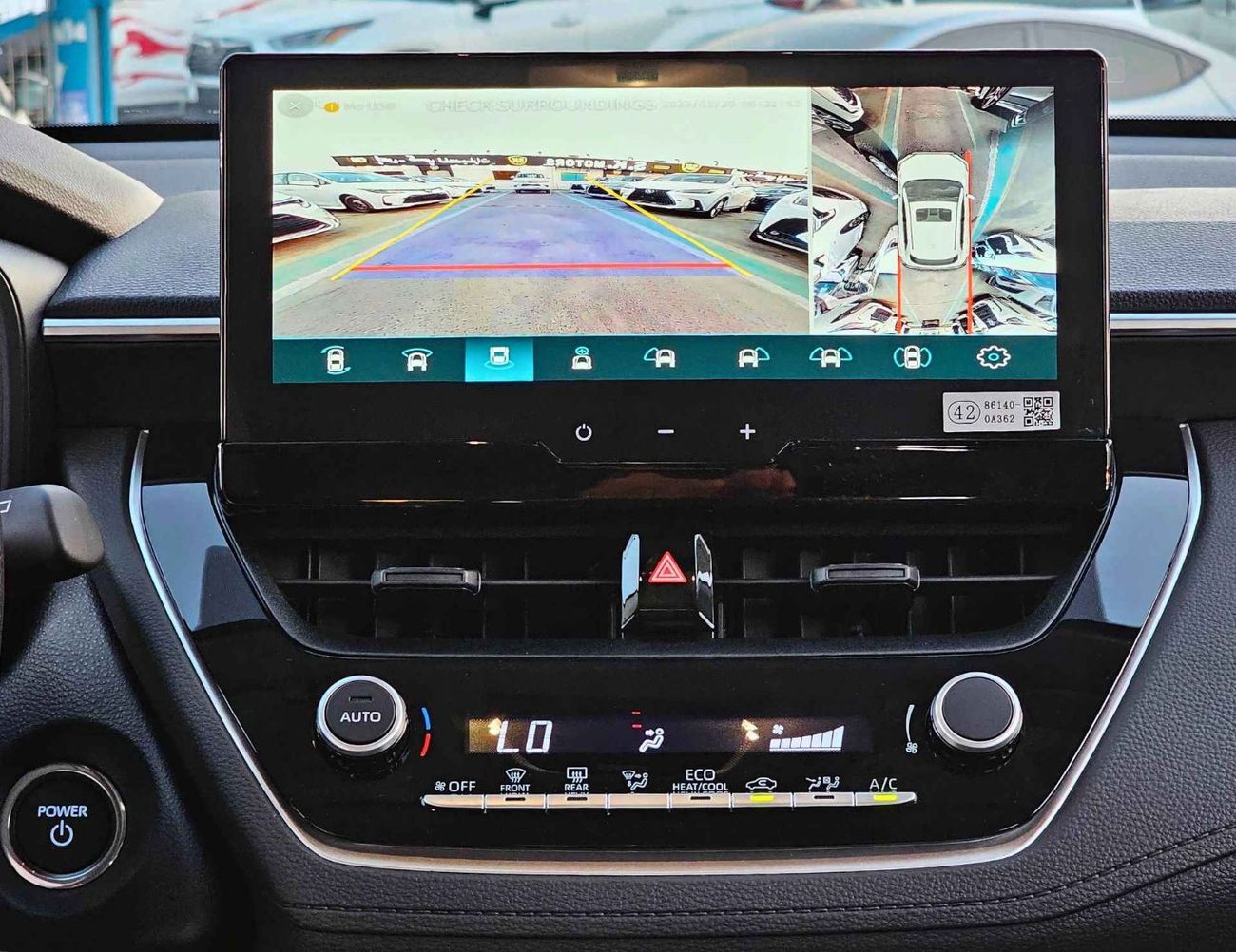 تويوتا كورولا كروس ELITE HYBRID/ 2.0L V4 /FULL OPTION/ FRONT&REAR CAMERA, DRIVER POWER SEAT / CODE#CRCHCF