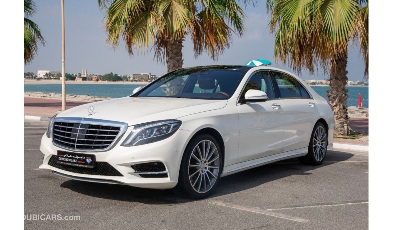 مرسيدس بنز S 500 مرسيدس اس 500 L كامل المواصفاتV8  بدون صبغ ،بدون حوادث ،كامل تشيكات وكالة