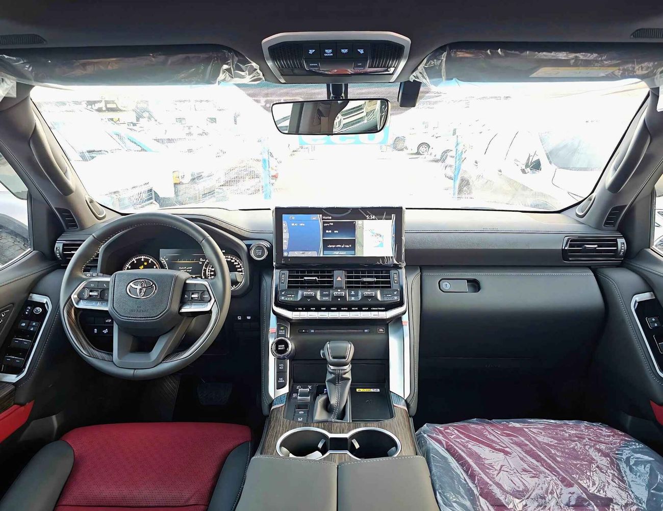 Toyota Land Cruiser VXR TWIN TURBO / EURO 4 / FULL OPTION / 3.5L V6 PETROL / BIG DVD / JBL SPKR / HEADUP / CODE # VXR3M)